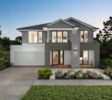 traditional style custom home in Brisbane