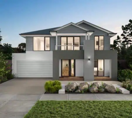 traditional style custom home in Brisbane